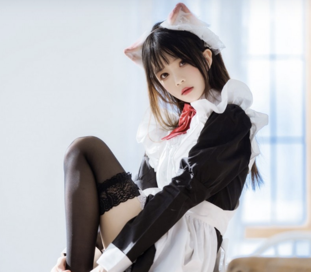 小清新的软妹子桜桃喵写真作品，桜桃喵cos摄影作品-阿喵笔记分享